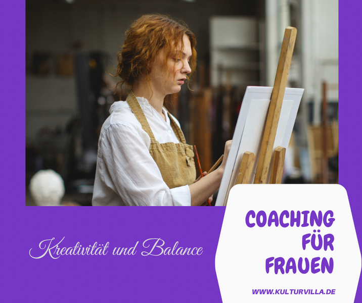 Entdecke deine kreative Seite und finde Balance – mit unserem Coaching speziell für Frauen!