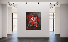 Laden Sie das Bild in den Galerie-Viewer, A Day in Red, 120 x 100 cm