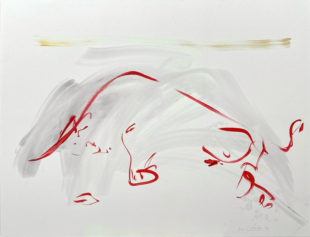 Linie der Macht, 100 x 130 cm