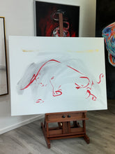 Laden Sie das Bild in den Galerie-Viewer, Linie der Macht, 100 x 130 cm