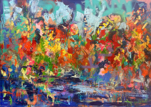 Paradies, 100 x 140 cm