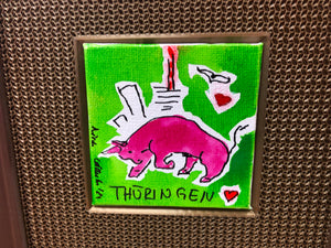 Thüringen Box, Stier in Pink