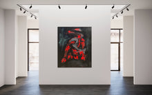 Load image into Gallery viewer, Schwungvoll und elegant, 120 x 100 cm