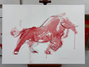 Magic Red, 100 x 140 cm