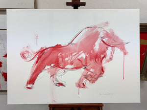 Magic Red, 100 x 140 cm