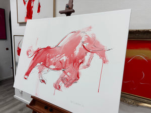 Magic Red, 100 x 140 cm