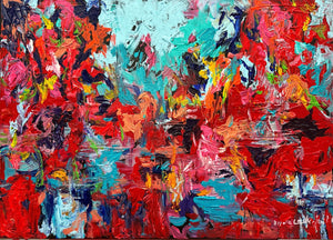 Red Kiss, 50 x 70 cm