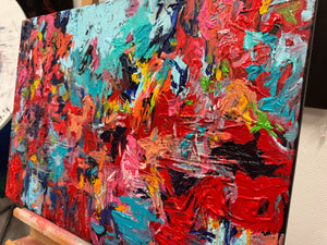 Red Kiss, 50 x 70 cm