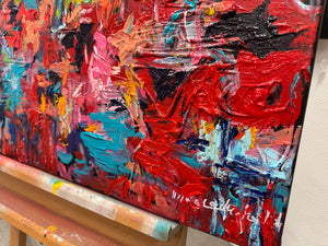 Red Kiss, 50 x 70 cm