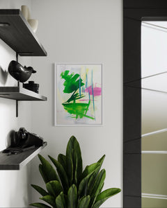 Dance with Green, 40 x 30 cm