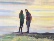 Laden Sie das Bild in den Galerie-Viewer, „Stilles Miteinander“, 30 x 110 cm