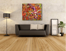 Laden Sie das Bild in den Galerie-Viewer, „Drachensong“, 100 x 120 cm