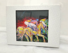 Load image into Gallery viewer, Geschenkidee „Blaue Pferde haben die Nase vorn‘“ Druck
