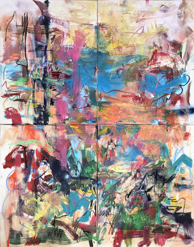 Blick in die Landschaft, 200 x 160 cm