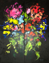 Load image into Gallery viewer, „Blumen - Quartett“ 200 x 160 cm