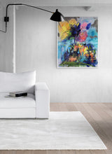 Laden Sie das Bild in den Galerie-Viewer, „Abstrakt Morning“, 100 x 80 cm