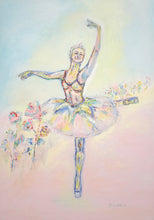 Laden Sie das Bild in den Galerie-Viewer, „Tanz durch‘s Leben“, 100 x 140  x 4 cm
