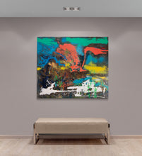 Laden Sie das Bild in den Galerie-Viewer, „Abendstimmung“, 120 x 140 x 5 cm