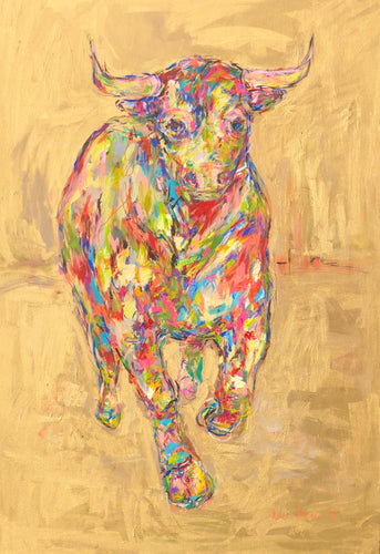 Young Bull, 130 x 90 cm