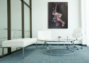 „Dynamik Emotion“, 140 x 100 cm