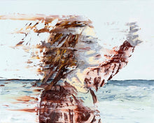 Laden Sie das Bild in den Galerie-Viewer, „Mädchen am Meer“, 40 x 50 cm