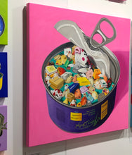Laden Sie das Bild in den Galerie-Viewer, Canned Koi Consumption/The Shopping Queen“, 2020, 100 x 100 cm