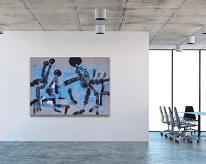 „Muggi Bude“, 152 x 210 cm