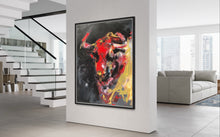Laden Sie das Bild in den Galerie-Viewer, „Bullhead“, 120 x 100 cm