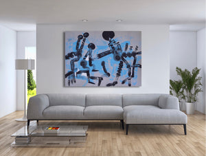 „Muggi Bude“, 152 x 210 cm
