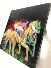 Laden Sie das Bild in den Galerie-Viewer, Geschenkidee „Blaue Pferde haben die Nase vorn‘“ Druck