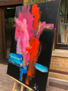 Bullhead Abstract, 130 x 90 cm
