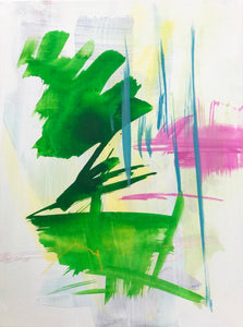 Dance with Green, 40 x 30 cm