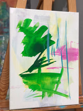 Laden Sie das Bild in den Galerie-Viewer, Dance with Green, 40 x 30 cm