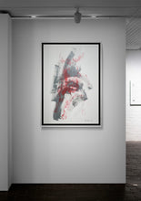 Laden Sie das Bild in den Galerie-Viewer, „Bull - abstract - grey“, 100 x 70 x 2 cm